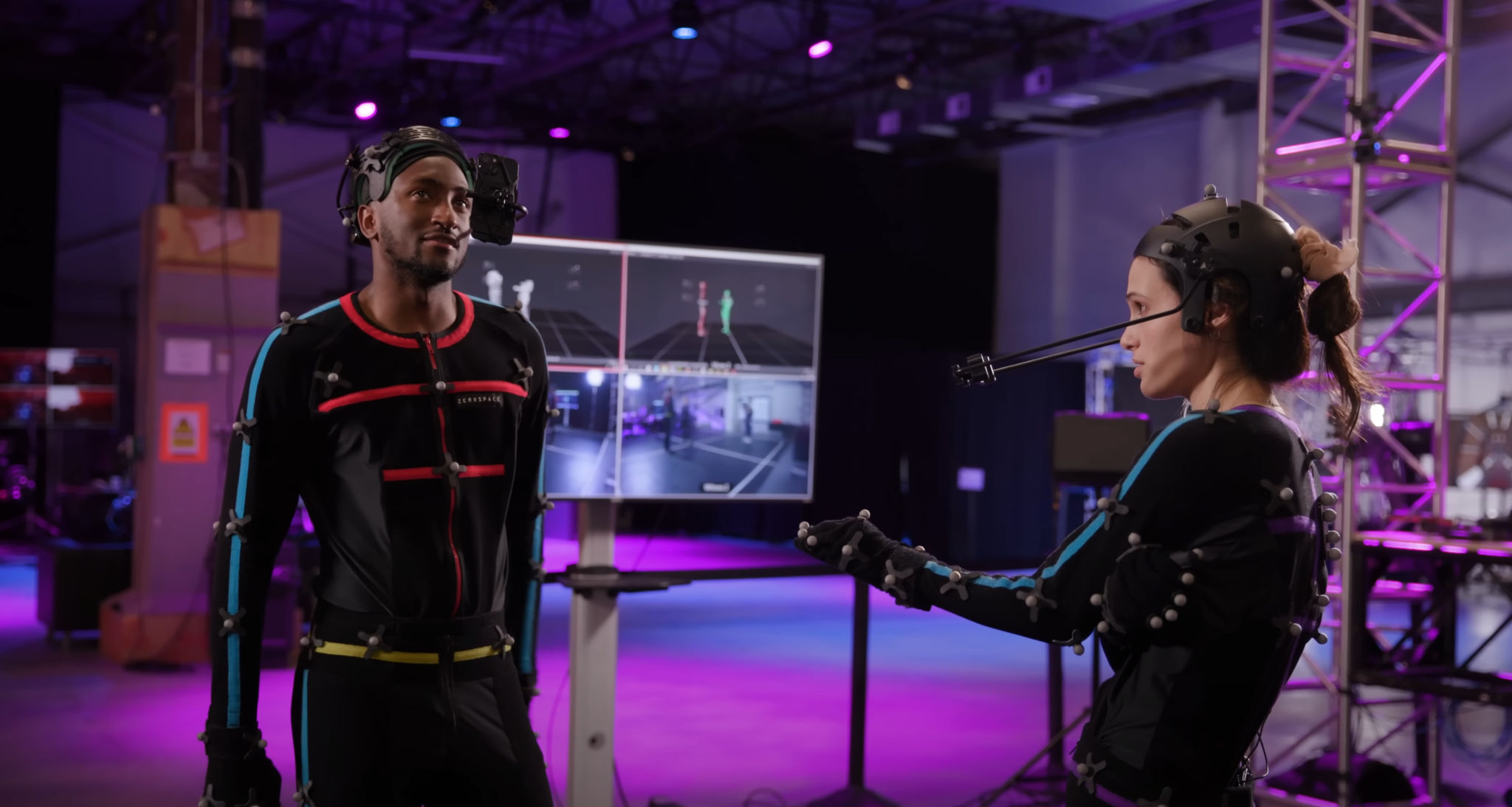 MKBHD and Cleo Abram at ZeroSpace